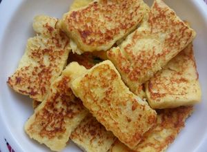 Foto resep Roti Panggang Telur+Susu (MPASI 1+)