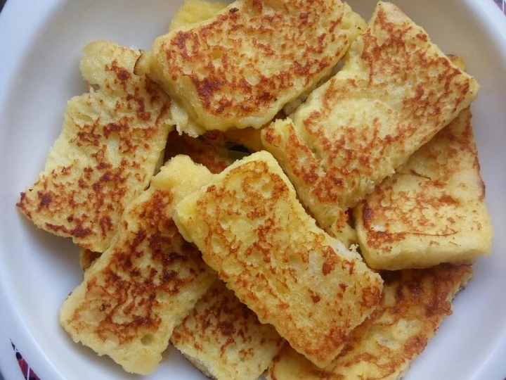 Cara Gampang Membuat Resep Roti Panggang Telur+Susu (MPASI 1+) yang Menggugah Selera Anti Ribet, Uenak Banget