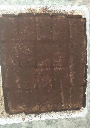 Una foto de Chocotorta