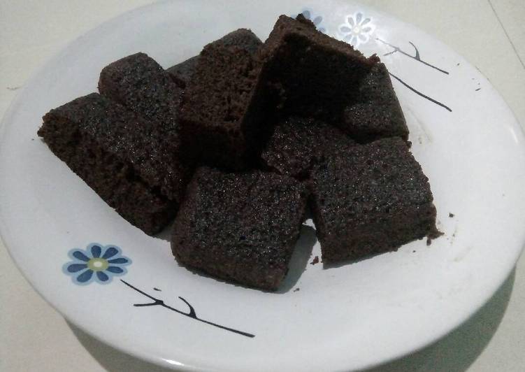 Brownis chocolatos chocolate [no mixer]