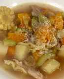 Cocina antifrío: Sopa de pollo y vegetales