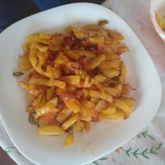 A picture of Chips masala.