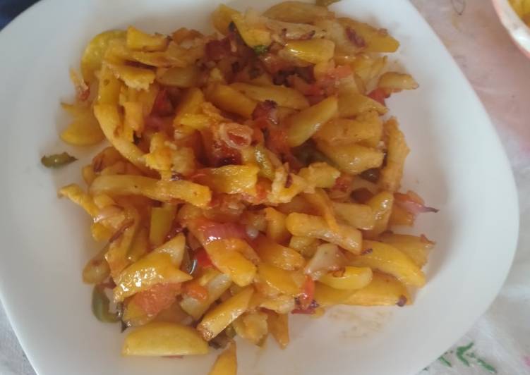 Steps to Make Award-winning Chips masala