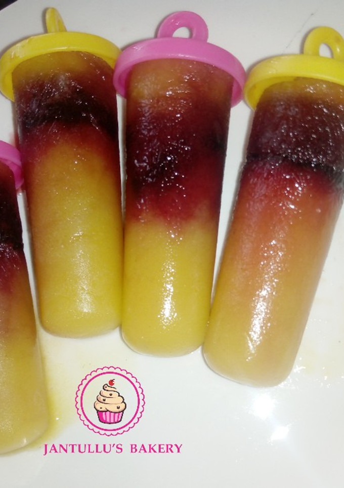 A picture of Mangbeet popsicle.