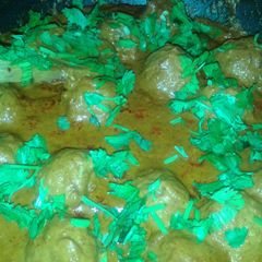 A picture of Malai Kofta.