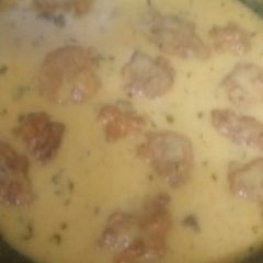 A picture of Gujarati style kadhi.