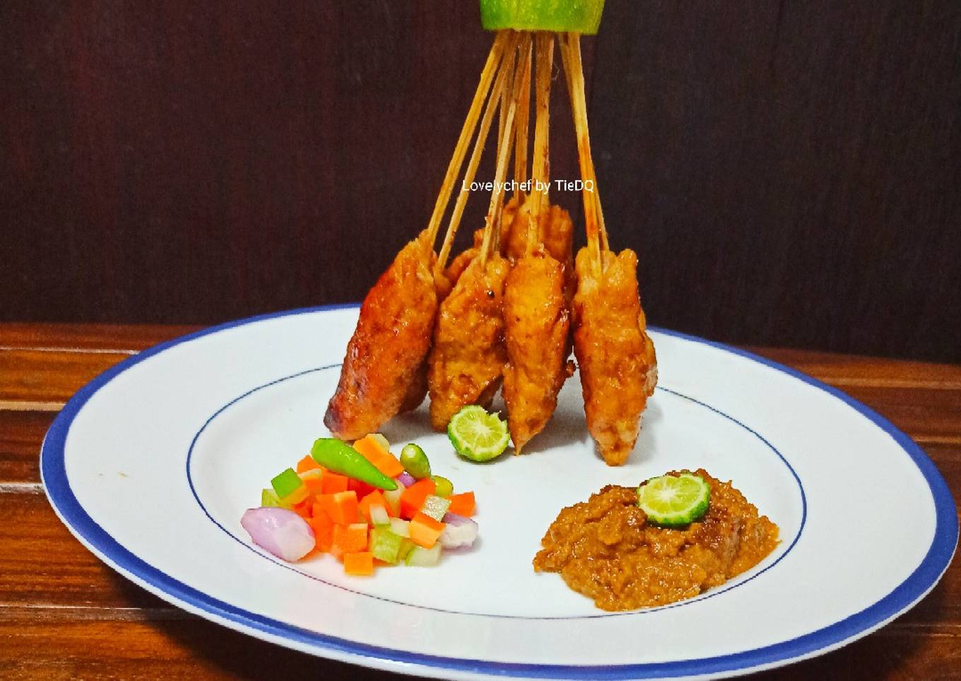 Sate Ayam Kepal