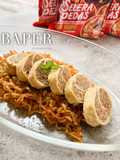 BAPERmie aBc nAmpol PEdas dengan Rollade daging sapi 🔥🔥