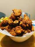 Pollo frito estilo japonés karaage