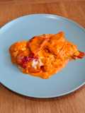 Pastel de Pimientos del Piquillo con Bacalao x