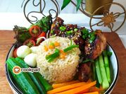 Gambar sos ayam madu
