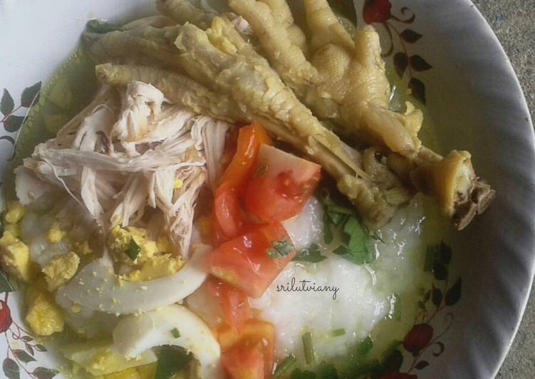 Resep masakan Bubur ayam ceker | Cara Bikin Bubur ayam ceker Yang Sempurna
