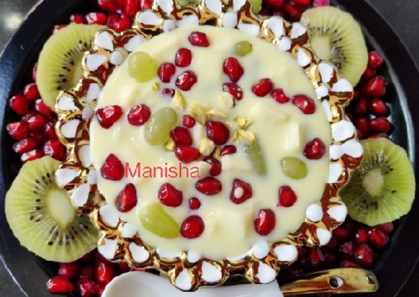 Creamy Fruits Custard