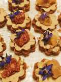 ⭐⭐⭐ Toast fleurs foie gras