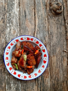 Foto resep Ayam Tempe Goreng Bacem