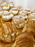 Lionesas en Airfryer rellenas de chocolate blanco y galletas speculoos