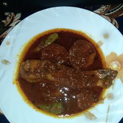 A picture of Spicy fish salan.