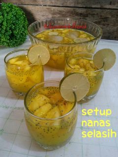 Foto resep Setup Nanas Selasih