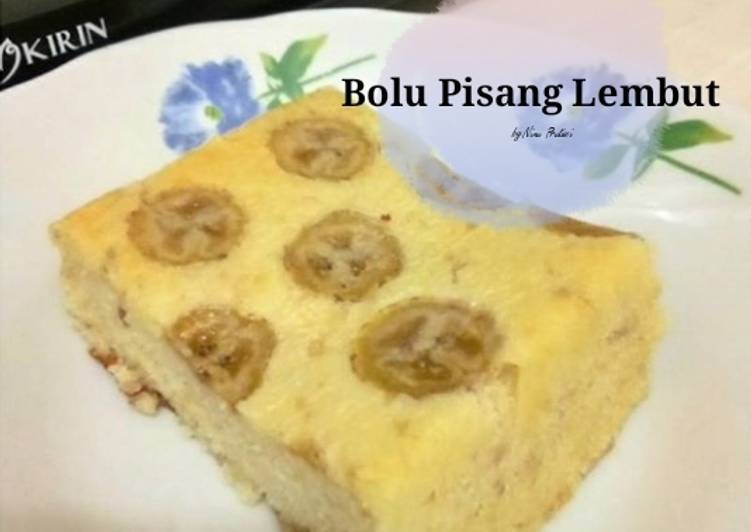 Cara Gampang Menyiapkan Bolu Pisang Lembut Anti Gagal