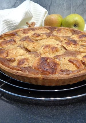 Une photo de La tarte aux pommes de ma grand-mère