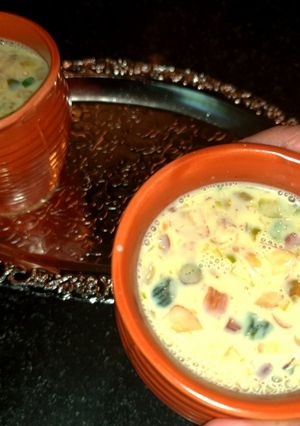 A picture of Basundi.