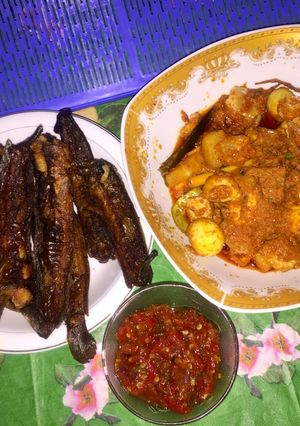 Foto resep Sambal tanak teri telur puyuh