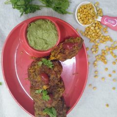 A picture of Steamed Chana dal Bafauri.