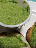 Pesto di ciuffi di finocchio