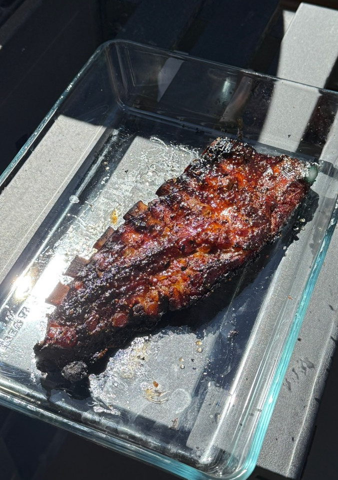 Una foto de Costillar de cerdo Barbacoa