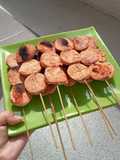 Baso bakar (baso ikan) saus homemade by Alya
