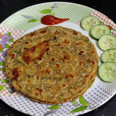 Lauki (bottle gourd) Paratha A picture of Lauki (bottle gourd) Paratha.