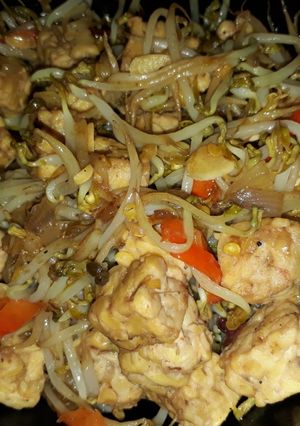 Foto resep Tumis tempe tauge #Bikinramadanberkesan