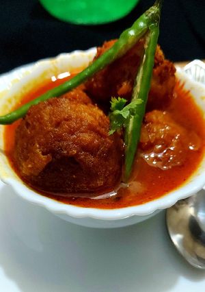 A picture of Lauki ke kofte.