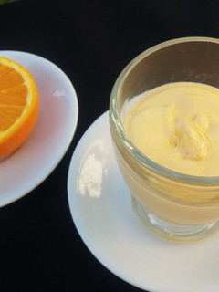 Una foto de Sambayón a la naranja (al micro)
