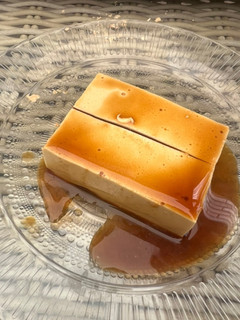 Una foto de Flan de café