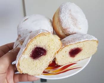 Without Fail Cooking Recipe Berliner German Doughnuts Very Delicious