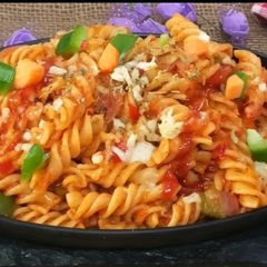 A picture of Spirals in cheese.