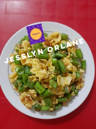 Cara Gampang Menyiapkan Resep Tumis buncis telur Jesslyn Orlane yang Bisa Manjain Lidah Anti Ribet, Lezat