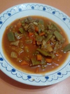Una foto de Guiso de chauchas