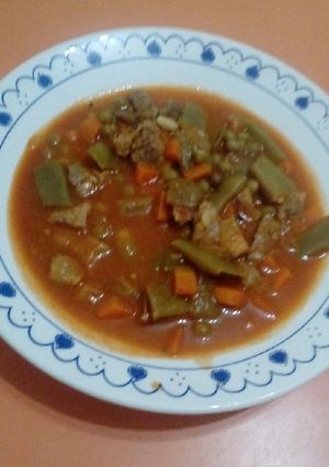 Una foto de Guiso de chauchas