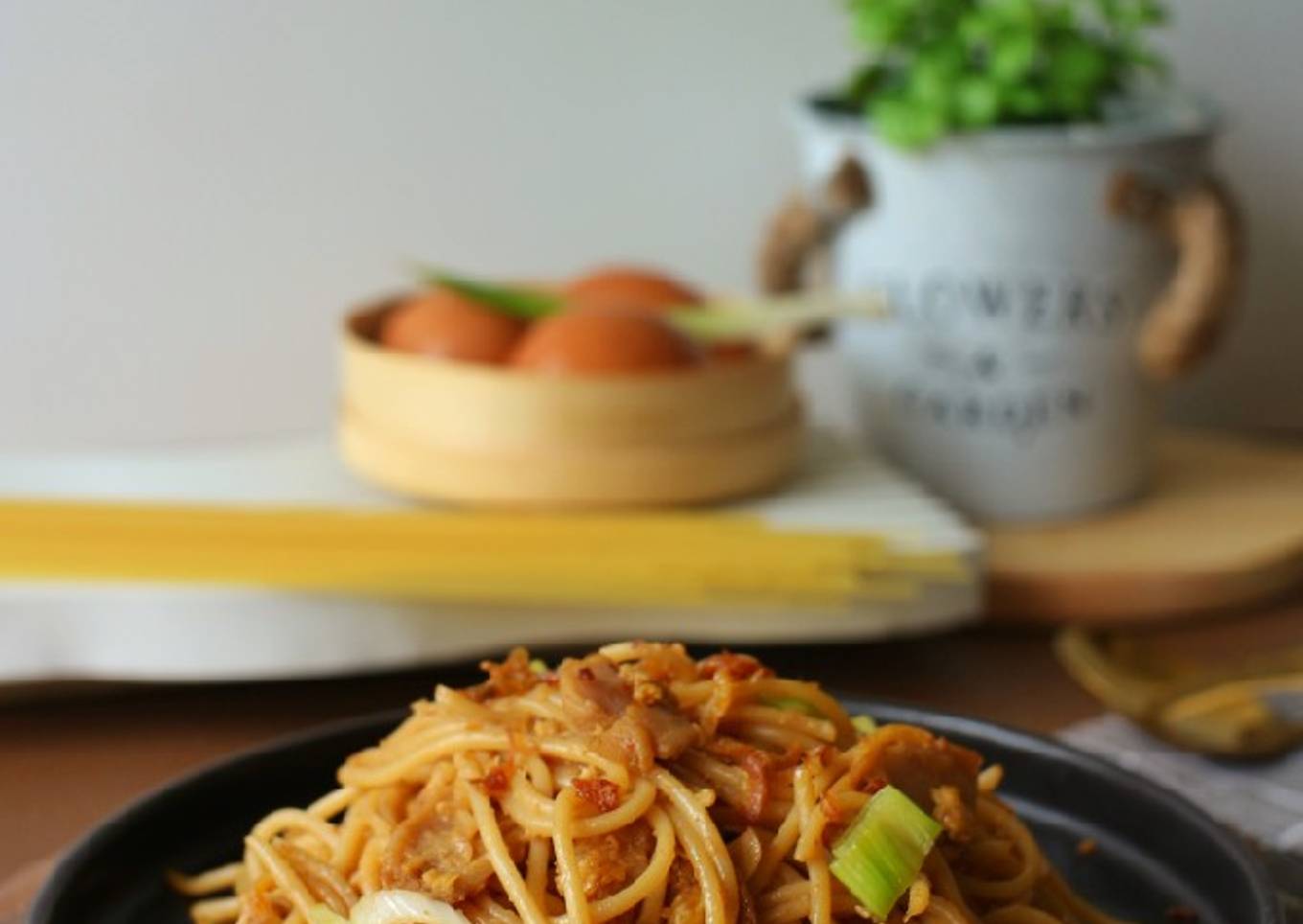 Spaghetti Goreng Mayo