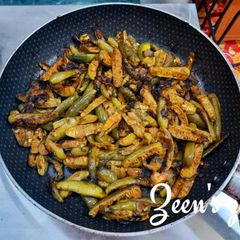A picture of Ivy Gourd Sabzi.
