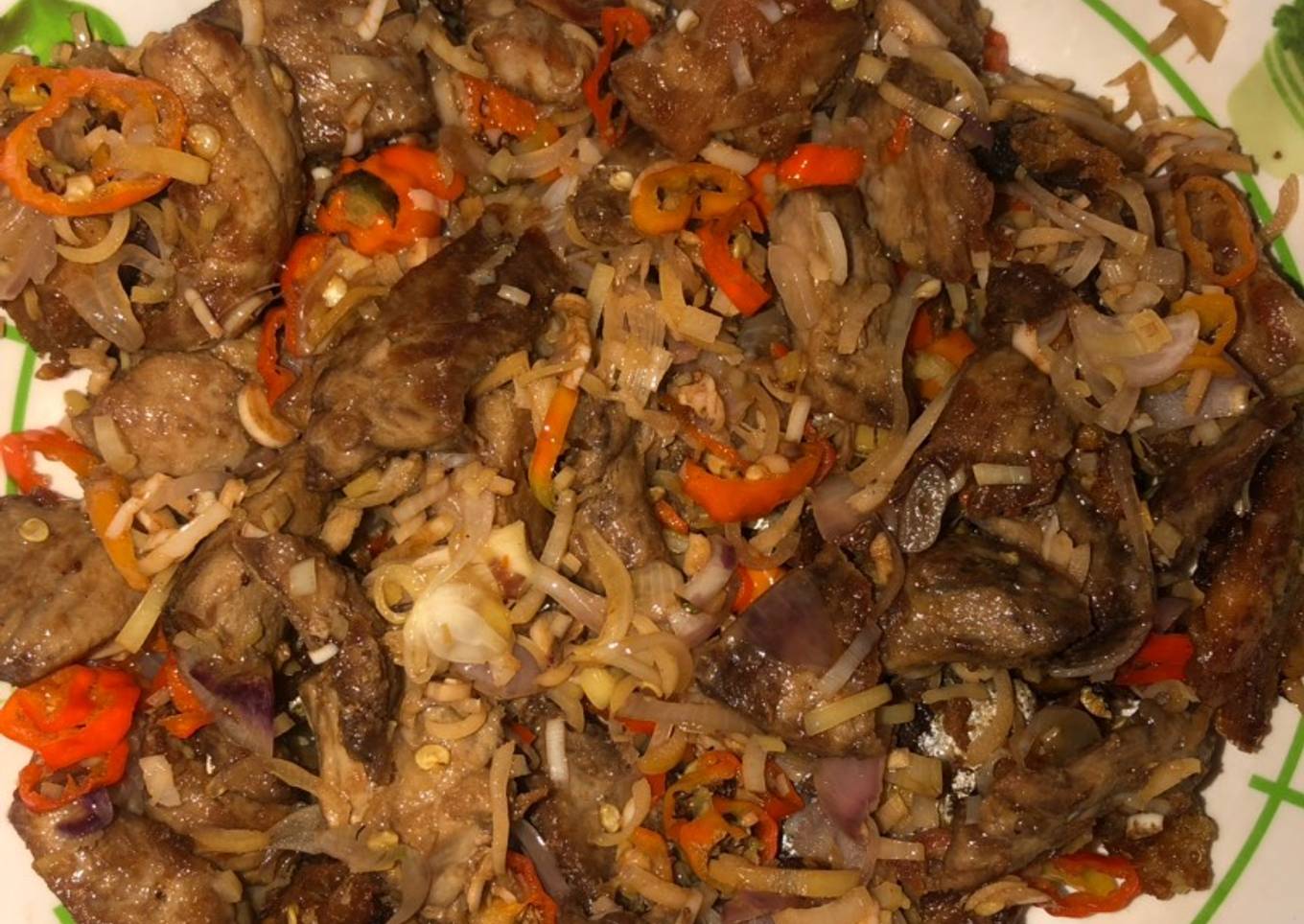 Tuna Sambel Bongkot (kecombrang)