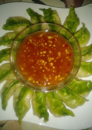 A picture of Chicken dumplings.