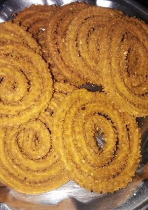 A picture of Chakli Bhajni (Chakli Flour).