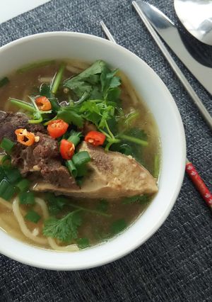 Foto resep Mie Kuah Tulang Sapi
