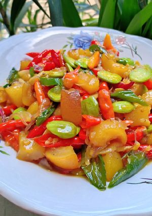 Foto resep Oseng Kikil Cabe