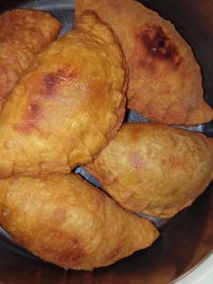 Soyayyen Meat pie ainihin hoton girkin