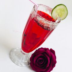 A picture of Signature mocktail.