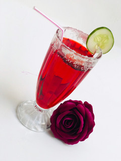 A picture of Signature mocktail.